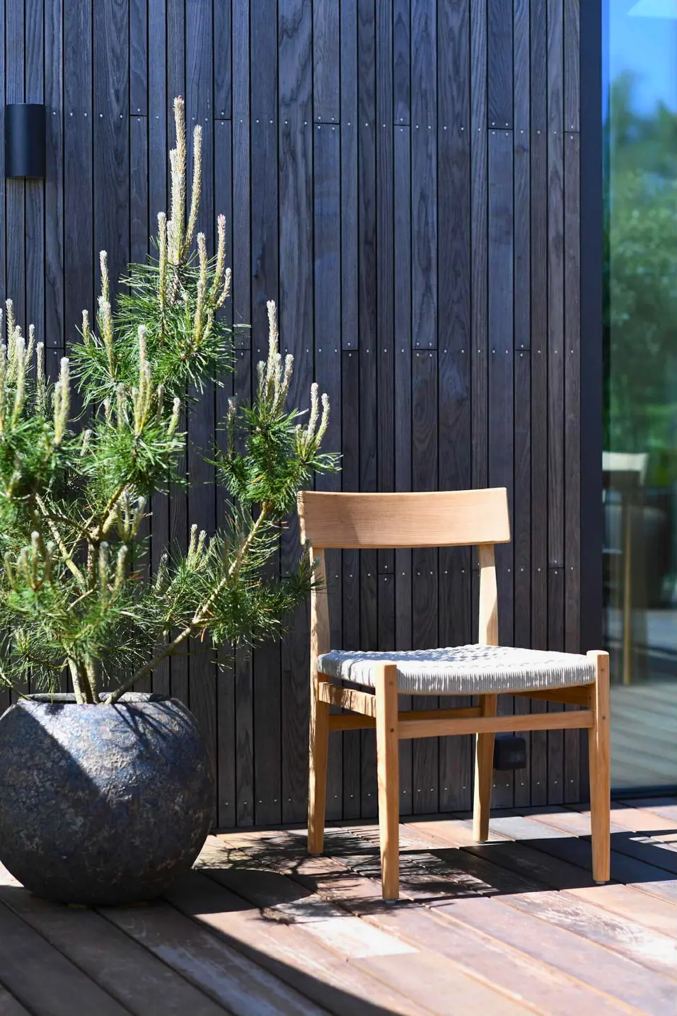 Kera dining chair i teak
