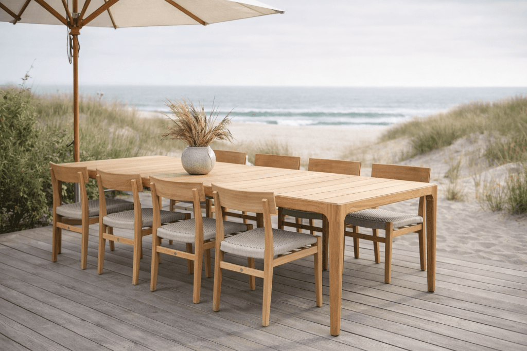 Spisemøbler i Grade A-teak